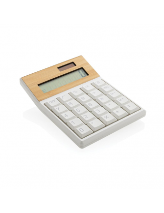 Calculatrice bambou et... 2