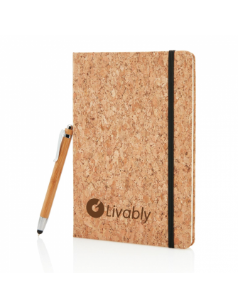 Carnet de notes A5 en liège...