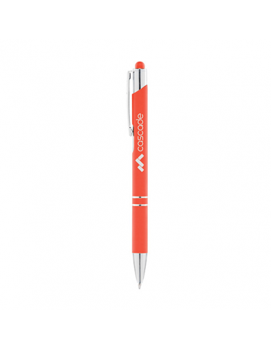 Stylo bille stylet soft-touch