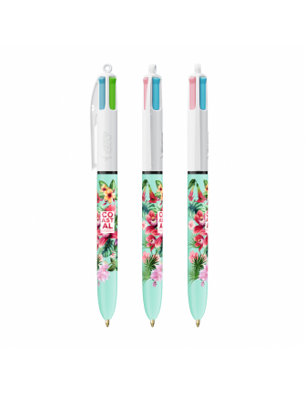 Stylo bille 4 Couleurs...