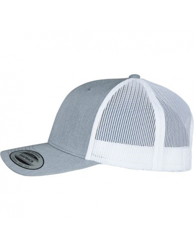 Casquette retro trucker bicolore