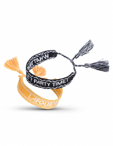Bracelet fantaisie tissé