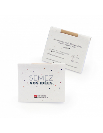 Bloc-note papier graines et... 2