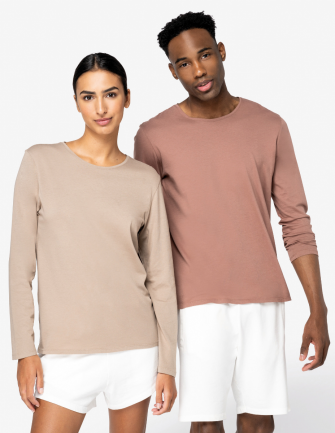 T-shirt délavé manches...