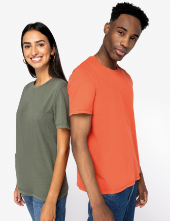 T-shirt délavé Unisexe