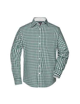 Chemise à carreaux manches... 2