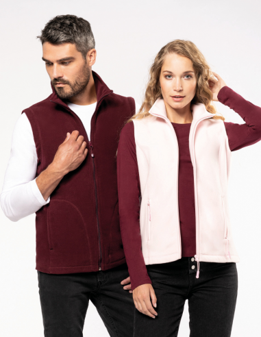 Gilet sans manches micropolaire