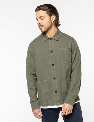 Veste délavée Homme