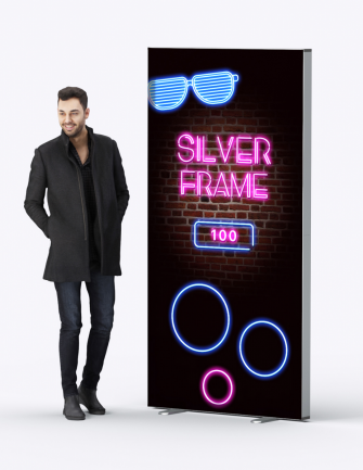 Box lumineuse en aluminium 2