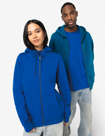Sweat zippé capuche Unisexe