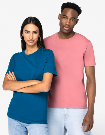 T-shirt col rond Unisexe