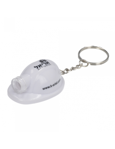 Porte-clés lampe casque