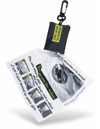 Porte-clés lingette microfibre 2