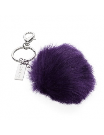 Porte-clés pompon imitation...