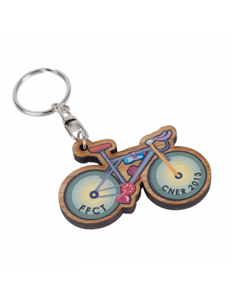 Porte-clés bambou sur-mesure