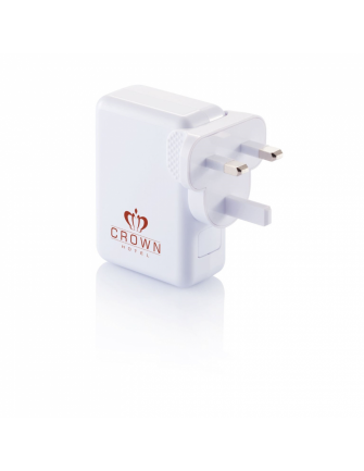 Adaptateur de voyage avec 4...