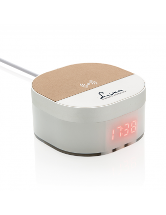 Horloge avec chargeur à...