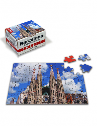 Puzzle sous boîte cartonnée