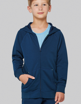 Veste zippée à capuche Enfant
