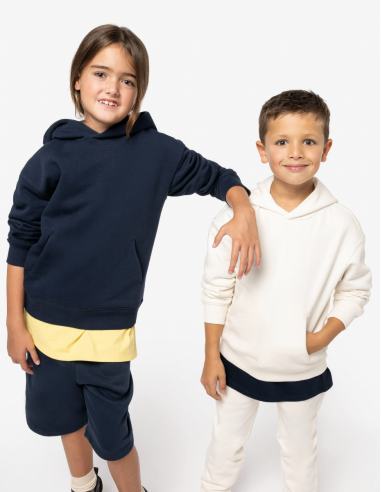 Sweat-shirt à capuche oversize Enfant