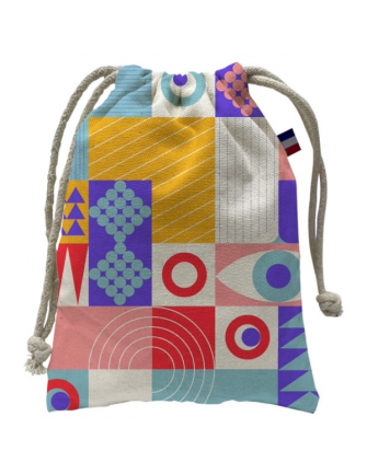Pochon coton bio full print