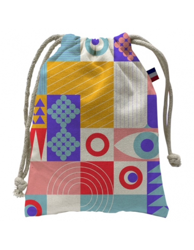 Pochon coton bio full print