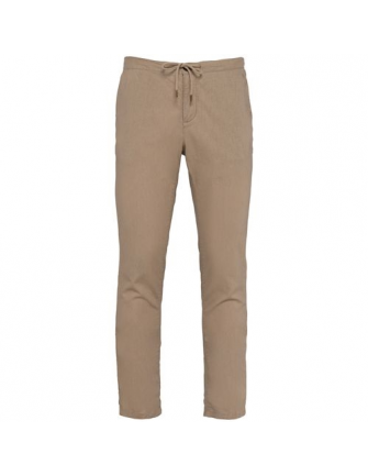 Chino décontracté lin et... 2