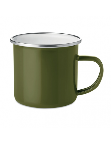 Mug métal avec émail