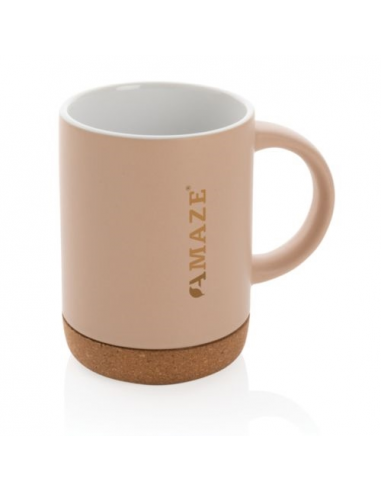 Mug céramique base liège 280 ml