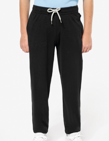 Pantalon jogging en coton léger Enfant