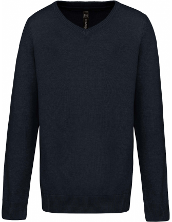Pull col V Enfant 2